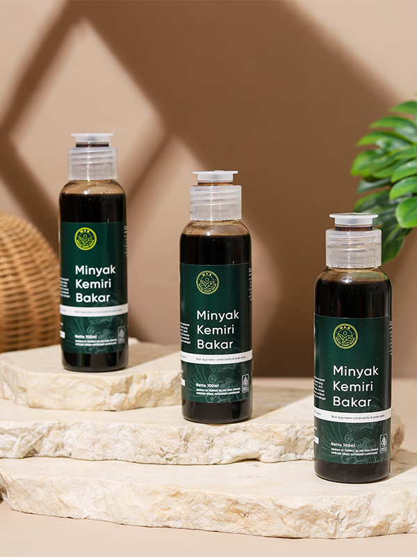 Minyak Kemiri Bakar